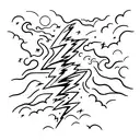 Lightning Bolt tattoo design idea