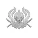 use syncopy company logo as template and put "kibisis"  tattoo design idea