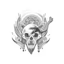 use syncopy company logo as template and put "kibisis"  tattoo design idea