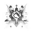 Include visual representations of the passage of time, These symbols can signify the progression and aging of mankind, I tattoo design idea