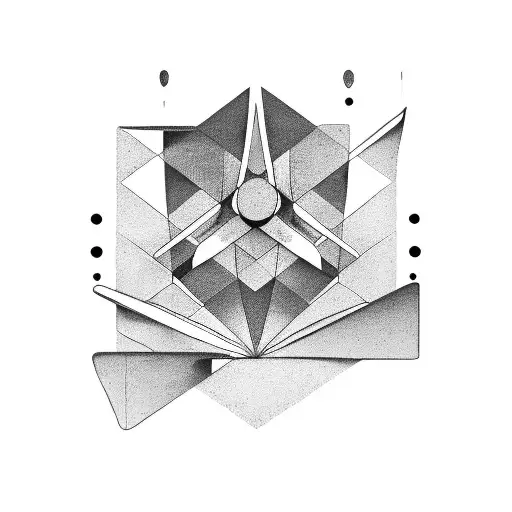 A minimalist design of a vinyl record with the album cover of Amoroso tattoo design idea