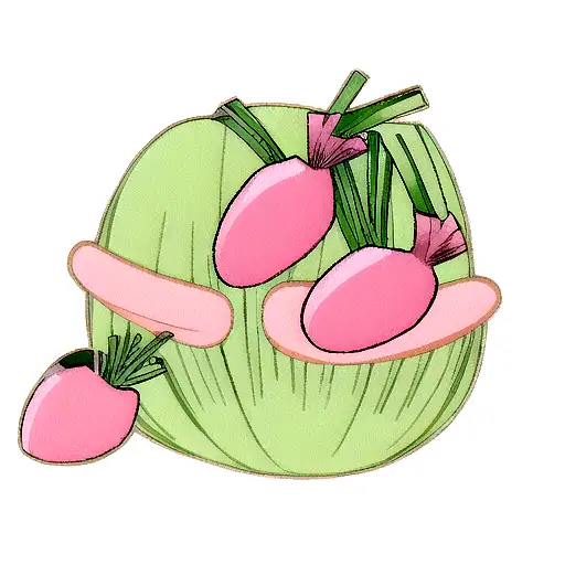 funny onion tattoo design idea