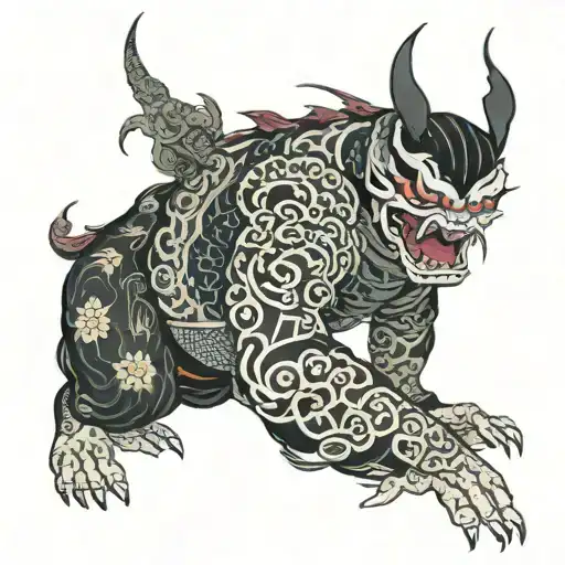 know that he is afraid tattoo design idea