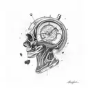 alzheimer tattoo design idea