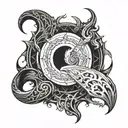 Maliketh elden ring tattoo design idea