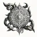 Maliketh elden ring tattoo design idea
