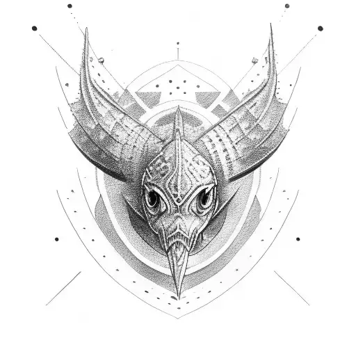 pike tattoo design idea