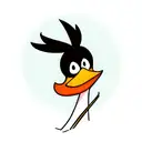 Daffy duck tattoo design idea