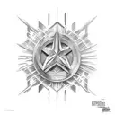 marvel tattoo design idea