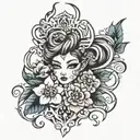 tara tattoo design idea