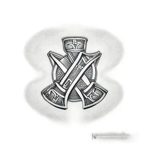 fighting Irish  tattoo design idea