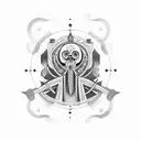 orthodox  tattoo design idea