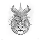 old cossack tattoo design idea