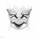 anim e tattoo design idea