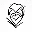 match it with love tattoo design idea