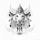 Cossacks tattoo design idea