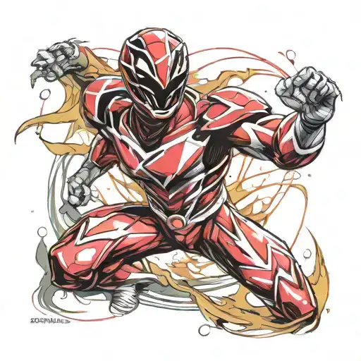 Power Ranger Spd tattoo design idea
