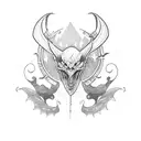 draco tattoo design idea