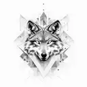 dacian wolf tattoo design idea