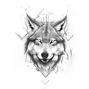dacian wolf tattoo design idea