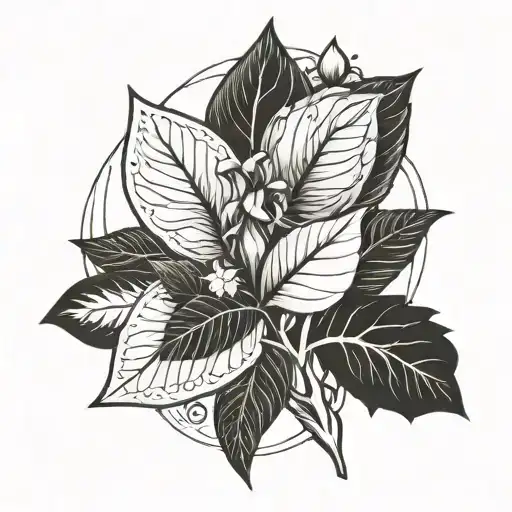 Incorporate symbols of self-discovery and personal growth into a tattoo design tattoo design idea