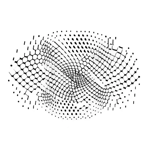 "stay" written in Morse code tattoo design idea