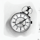 time waits for no one tattoo design idea
