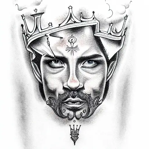 god saved the king   tattoo design idea