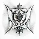 knights of the round table  tattoo design idea