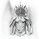 knights of the round table  tattoo design idea