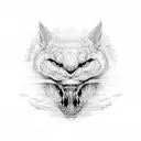 444 tattoo design idea