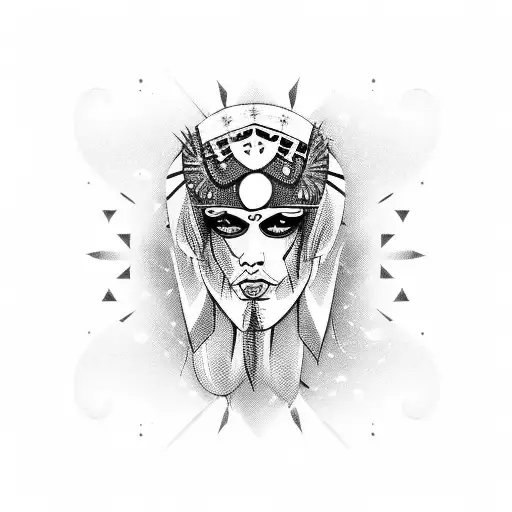 letters goth that say pretty boy tattoo design idea