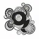 Unfazed, Stoicism symbolized tattoo design idea