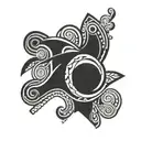 Unfazed, Stoicism symbolized tattoo design idea