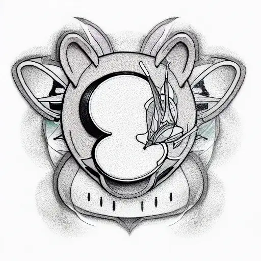 deadmau5 tattoo design idea