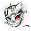 Deadmau5 tattoo design idea