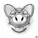 deadmau5 tattoo design idea