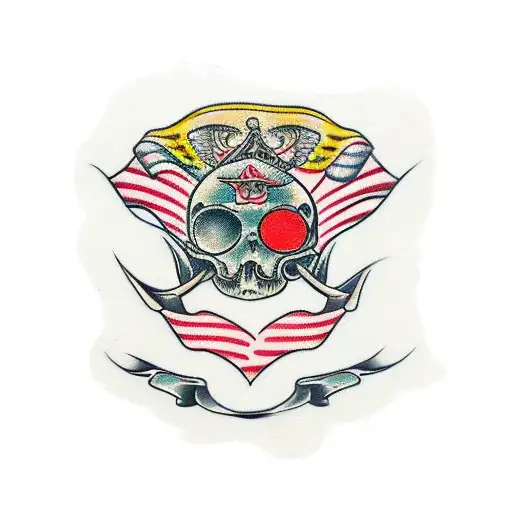 biker chick tattoo design idea