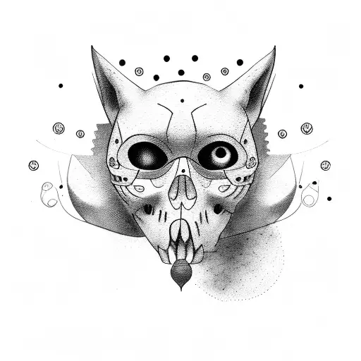 biker chick tattoo design idea