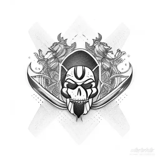 Harley Davidson tattoo design idea