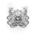 Harley Davidson tattoo design idea