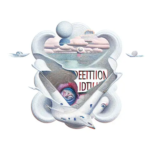 strive AND DEDICATION WRITING tattoo design idea