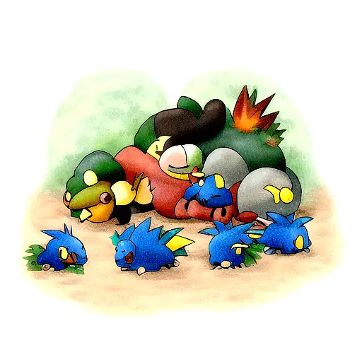Cyndaquil, Mudkip, and Turtwig tattoo design idea