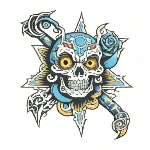 blink 182 tattoo design idea