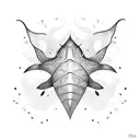 Sea Stingrays  tattoo design idea