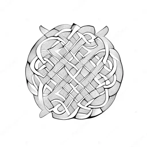 Celtic Knot tattoo design idea
