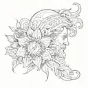 dad memorial tattoo design idea