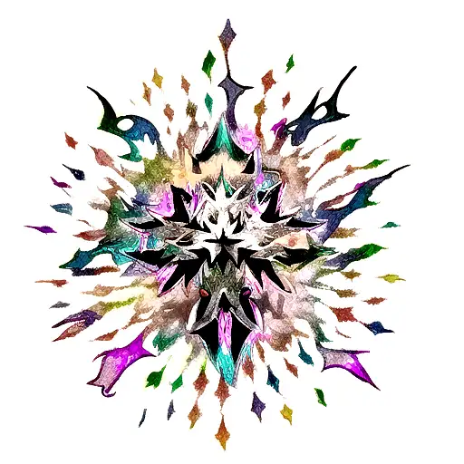 Asta Black Clover tattoo design idea