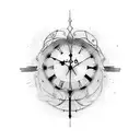 clock 1312 tattoo design idea
