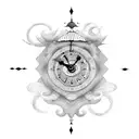 clock 1312 tattoo design idea